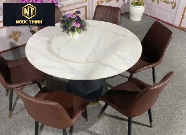 BÀN ĂN TRÒN XOAY GÍA ĐẸP LONG THÀNH